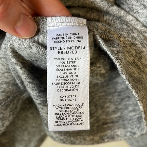 NWT Splendid Gray Leopard Hacci Pullover Jogger Pajama Set Size X-Large - Picture 6 of 14